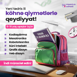 maestro school - endrimli qiymət